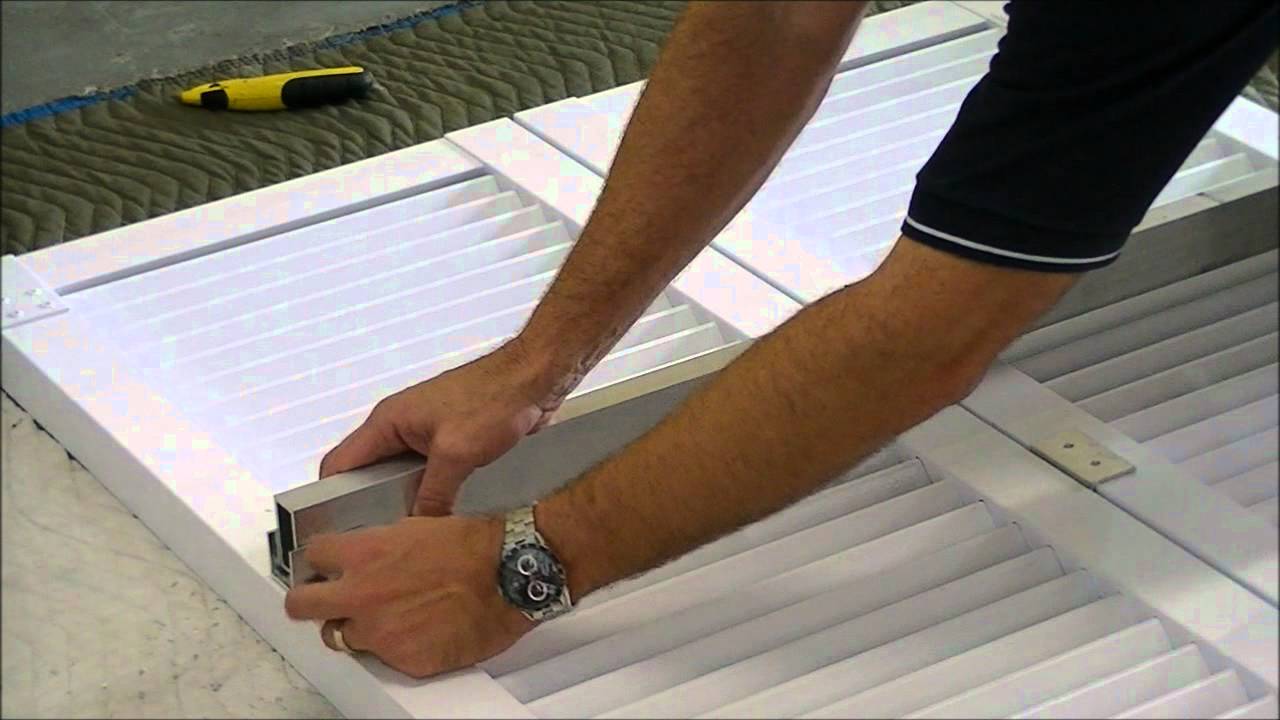 Colonial Shutter Installation.wmv