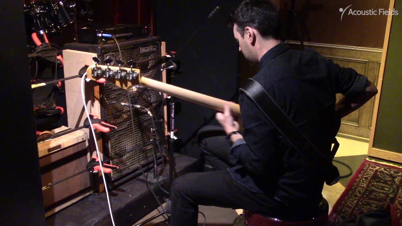 Sean Hurley, Bass Guitar | Playing At Sacred Ground Studios - www.AcousticFields.com