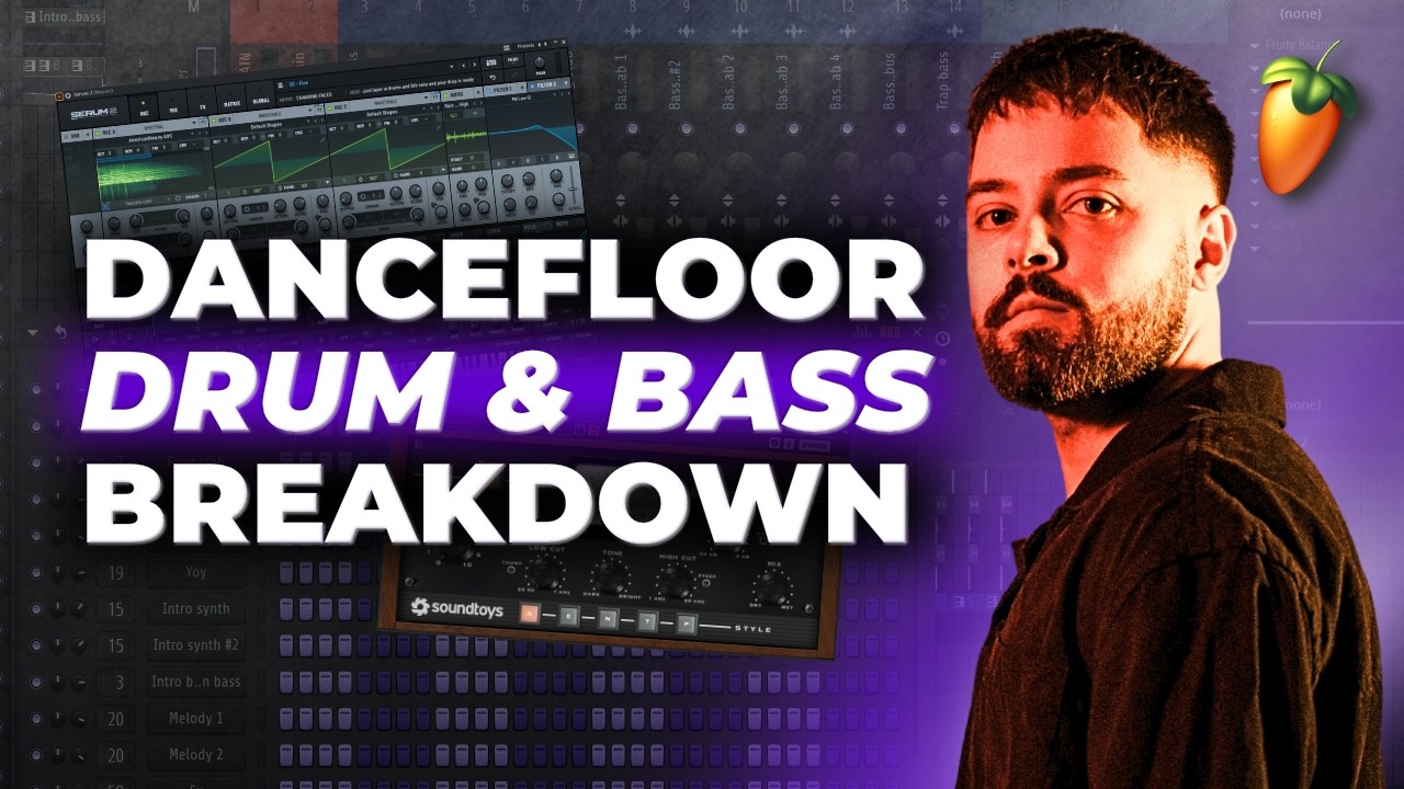 How I made 'Escape' | Dancefloor Drum & Bass tutorial