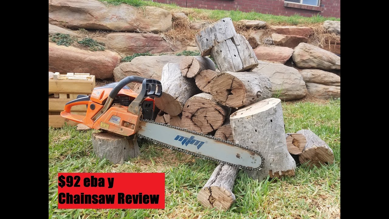 MTM 58SX $92 ebay Chainsaw Review
