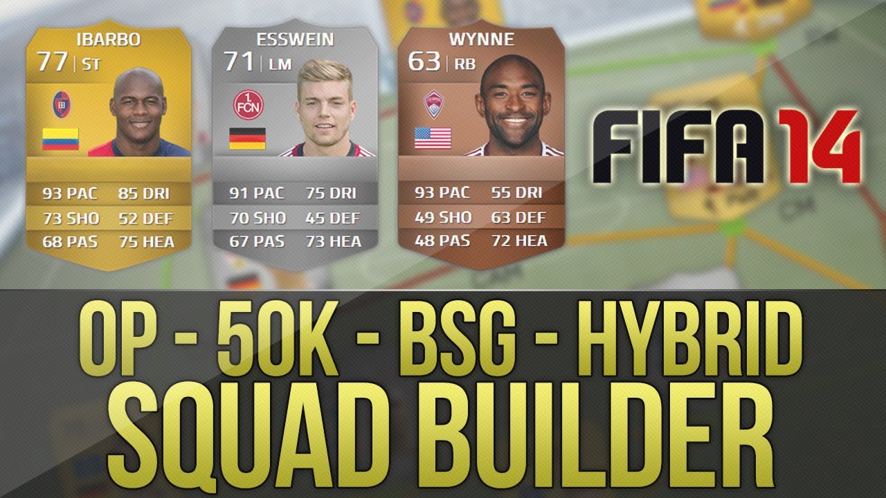 FIFA 14 | OP 50k Hybrid Squad Builder! w/ Esswein & Wynne