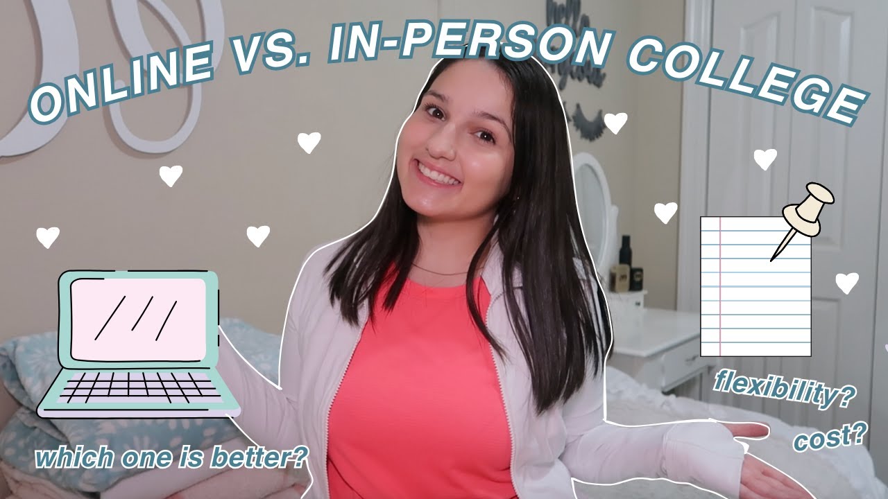 ONLINE COLLEGE VS. IN-PERSON COLLEGE: which one is better? - (pros and cons) + my experience