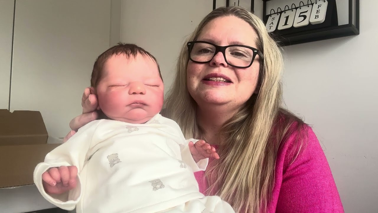 Reborn baby box opening (Edith by Cassie Ann Love)