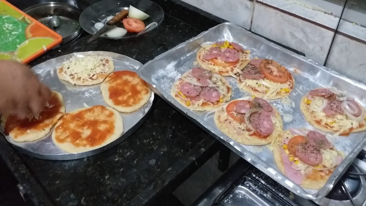 PIZZA CASEIRA COM MASSA DE MAIONESE PARA O SÁBADO A NOITE @DELÍCIAS DA TIA VÂNIA