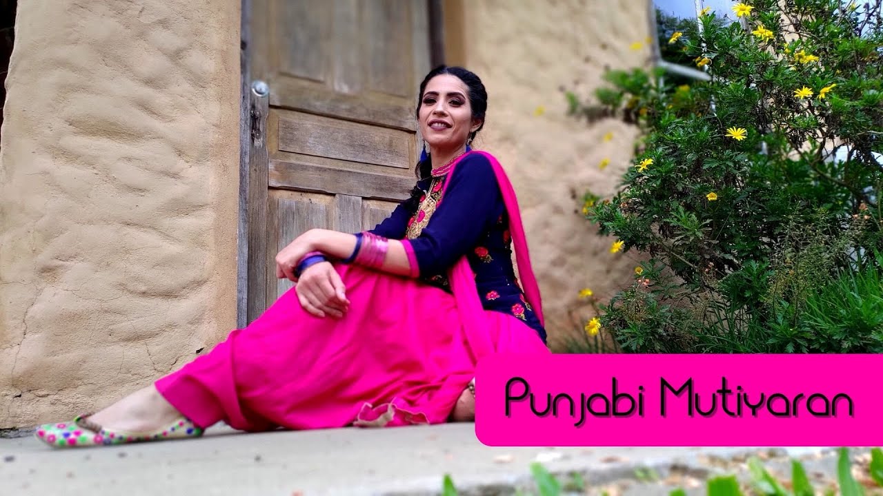Punjabi Mutiyaran dance cover | Bhangra | Dança indiana | Jasmine Sandlas | Danças indianas