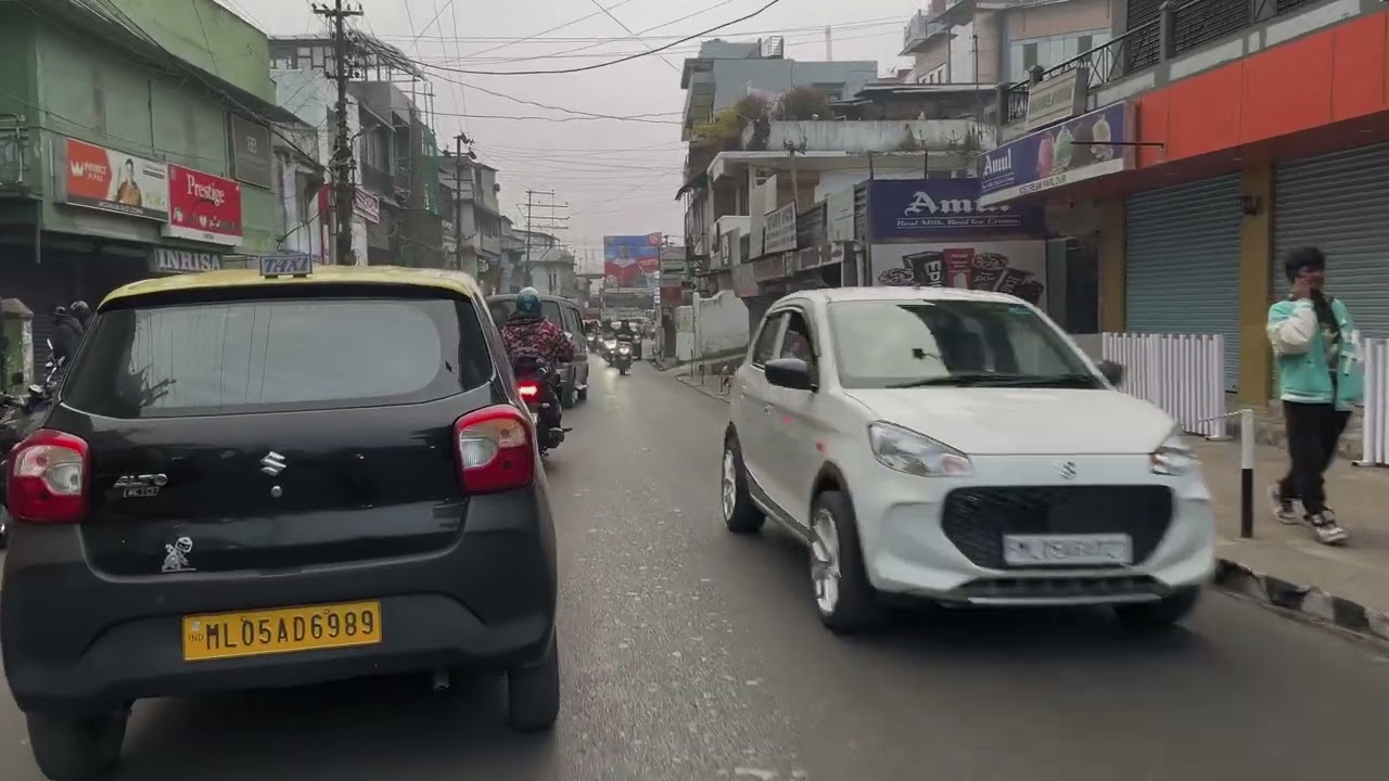 Quick city ride through the heart of Shillong 