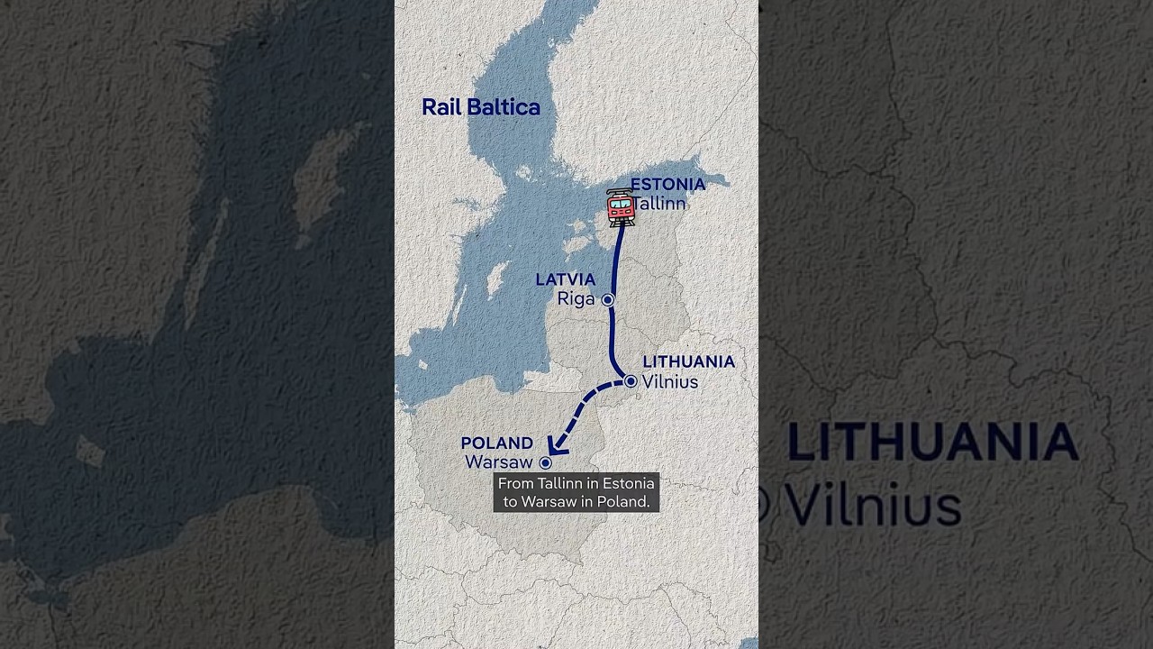 Rail Baltica: The &euro;24 bn European railroad project | DW News