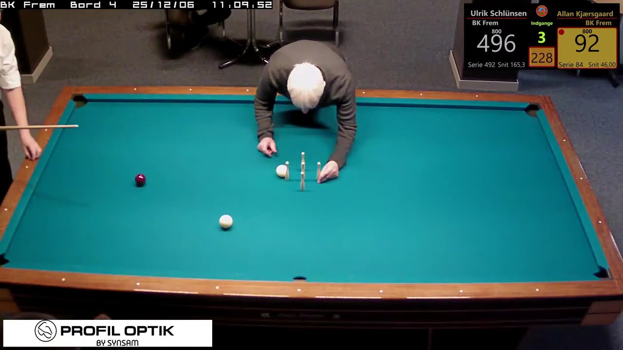 2025/26 Regionsfinale Elite Kegle billard  Bord 4