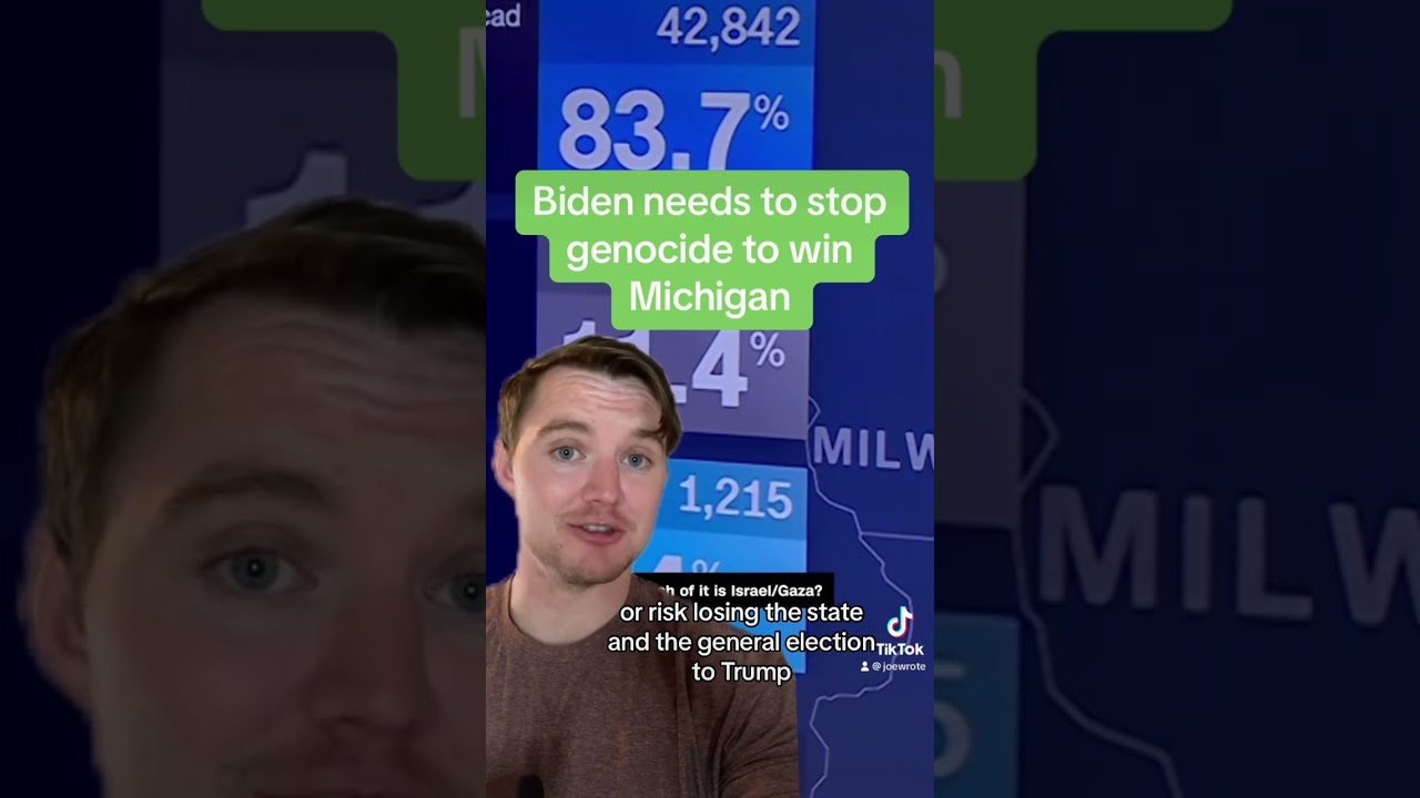The uncommitted movement shows Democrats are unhappy with Biden attacking Gaza and Palestine.