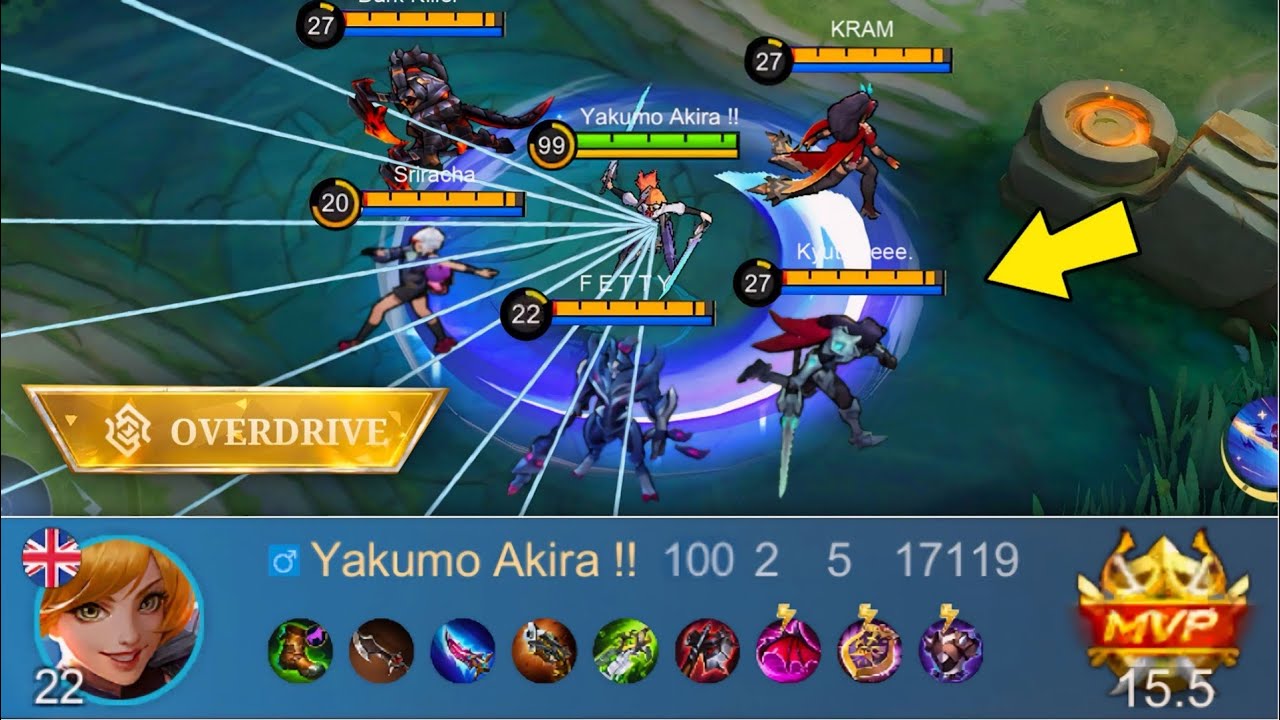 SAVAGE! LVL 100 FANNY IN OVERDRIVE IS OP!!