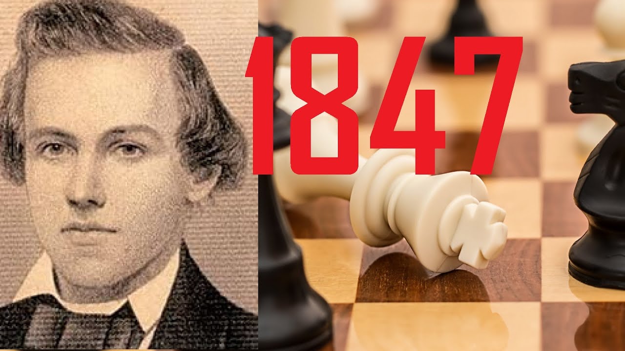 Xeque mate em 18 lances: Paul Morphy enfrenta seu pai