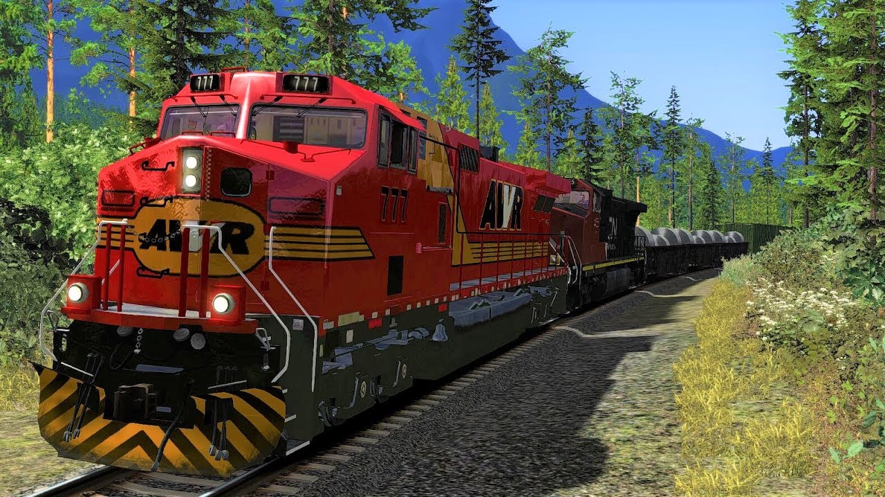 AWVR 777 Tripple Seven Unstoppable Movie / Film Repaint Train Simulator 2017