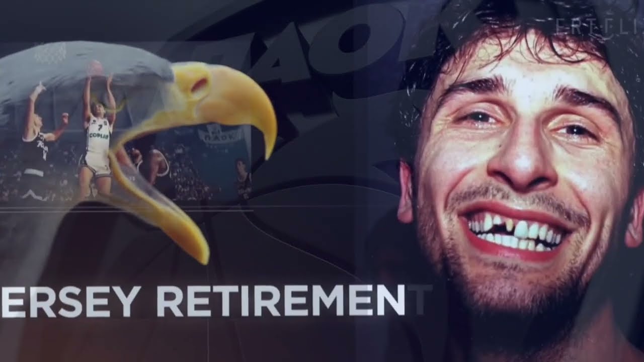 Bane Prelevic η φανέλα Νο 7 στο Παλατάκι (Paok Sports Arena)
