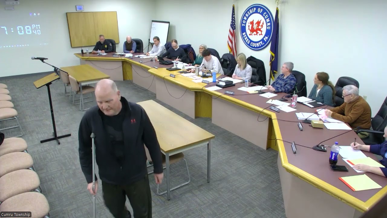 Cumru Township Board of Commissioners Meeting 2/17/2026