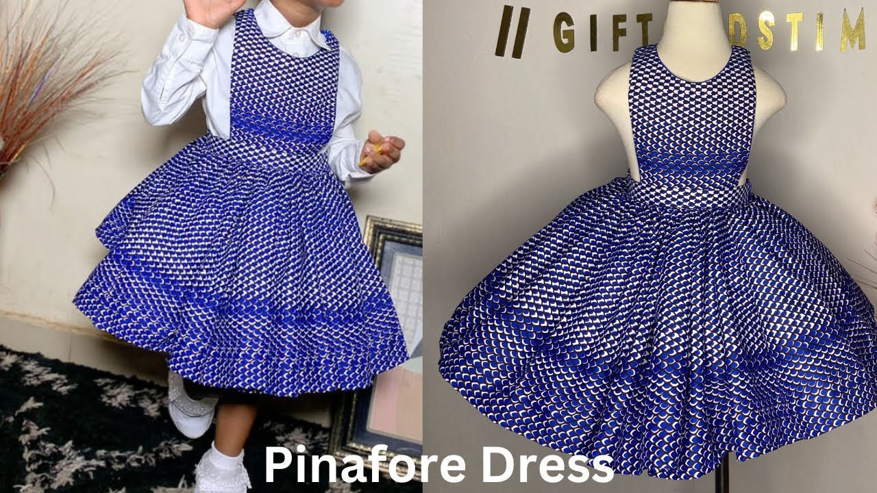How to sew a pinafore dress for kids