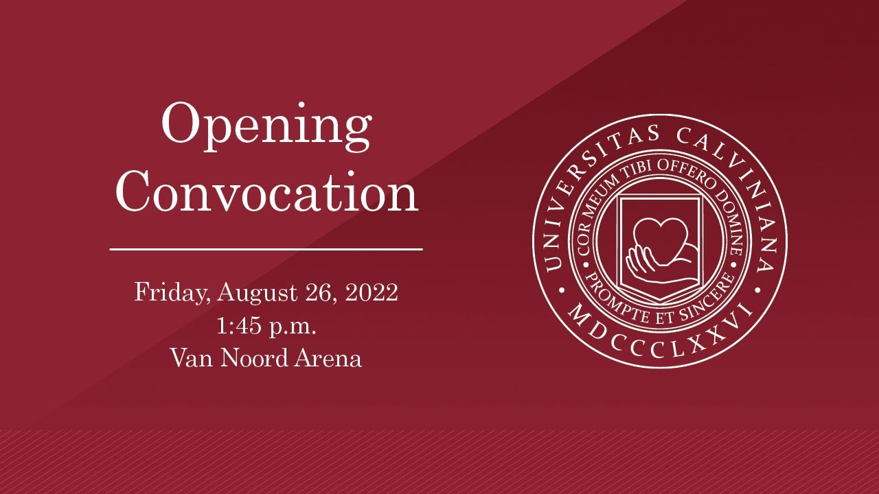 Opening Convocation - 22.08.26