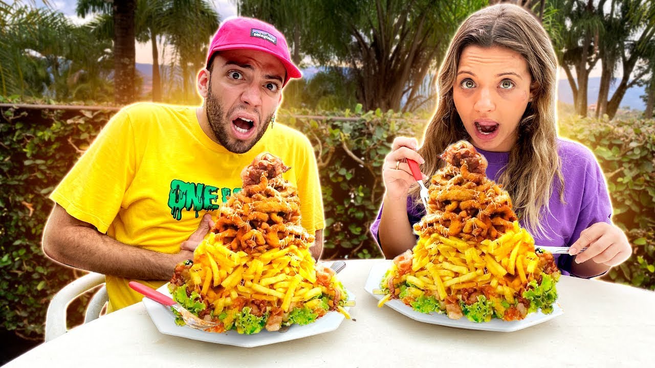 PASSAMOS O DIA TODO SÓ COMENDO!