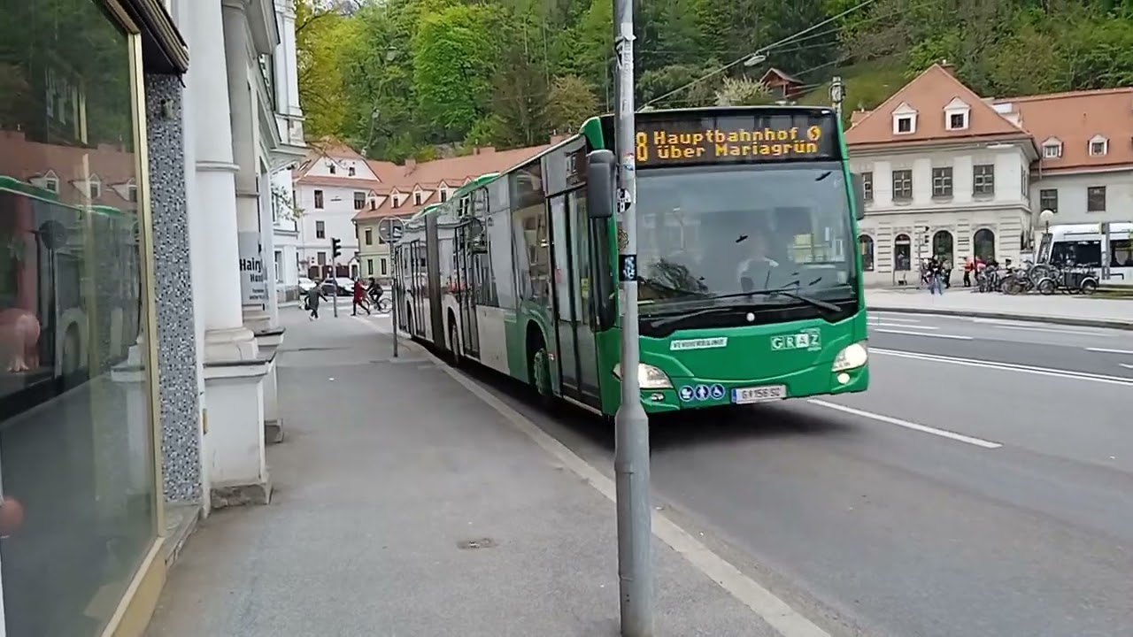 Buses and trams in Graz / Busevi i tramvaji u Gradecu/Grazu