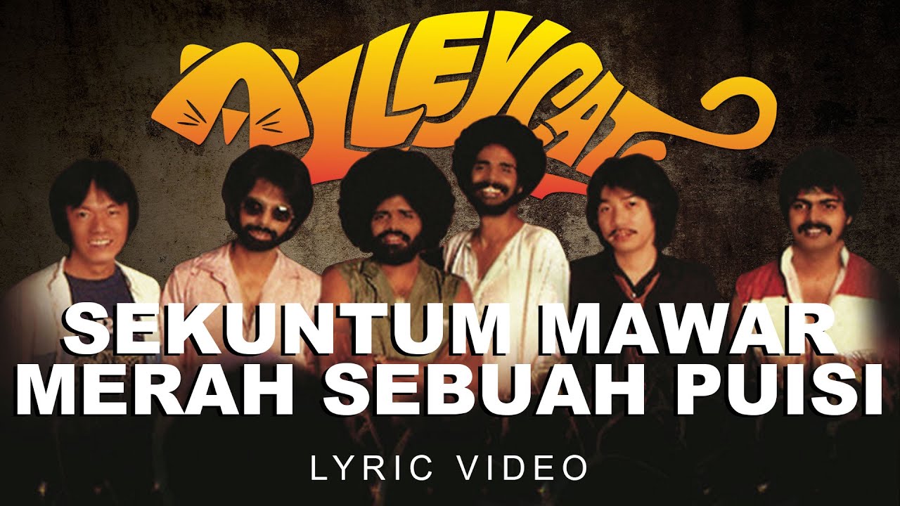Alleycats - Sekuntum Mawar Merah Sebuah Puisi (Official Lyric Video)