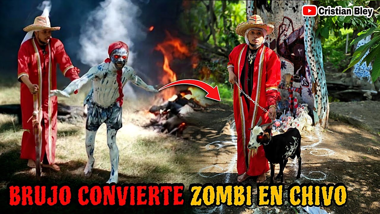 Brujo Convirtió un Zombi en un Chivo captado En Vivo