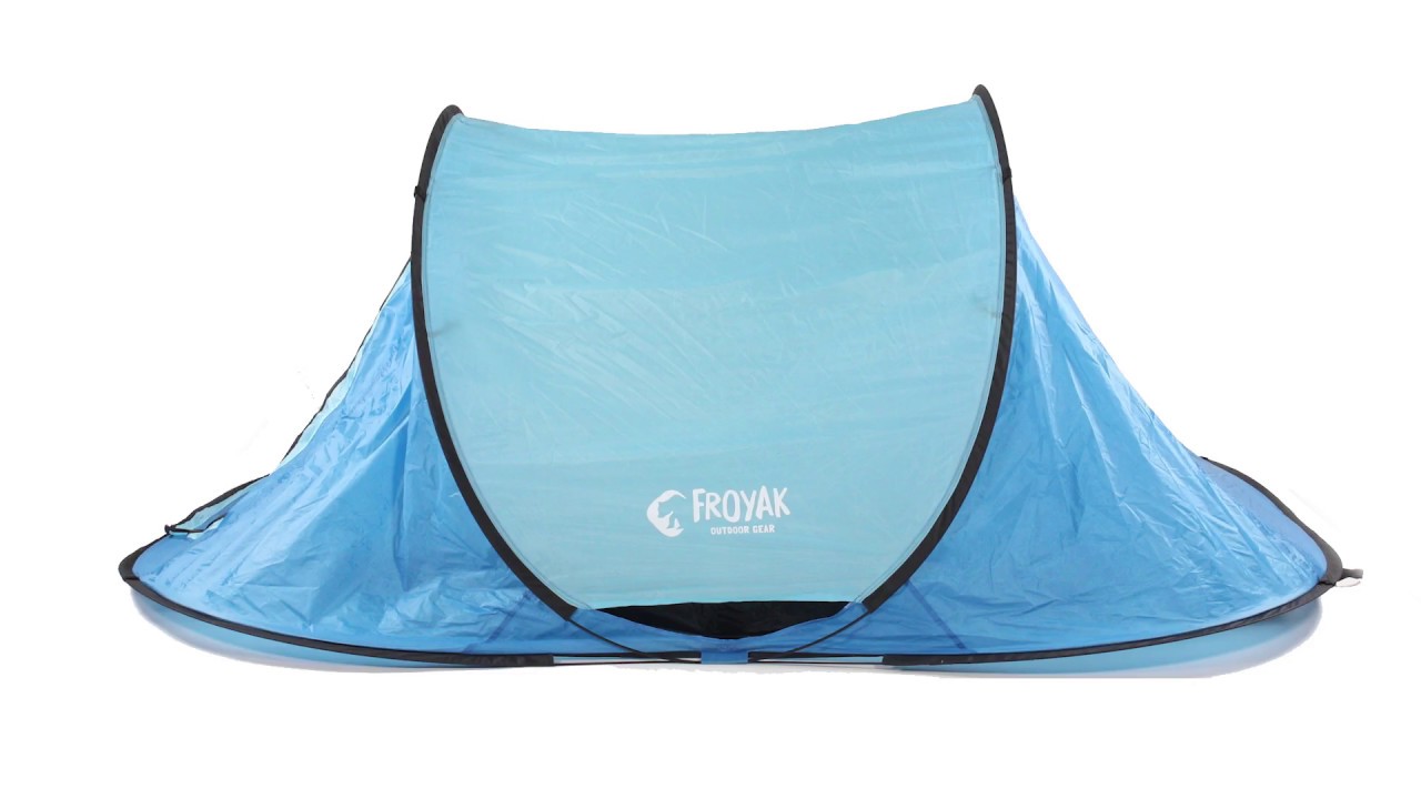 Opvouwen: Froyak pop-up tent