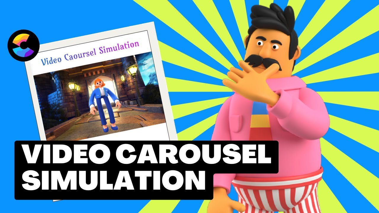 CreateStudio Pro - Video Carousel Simulation!