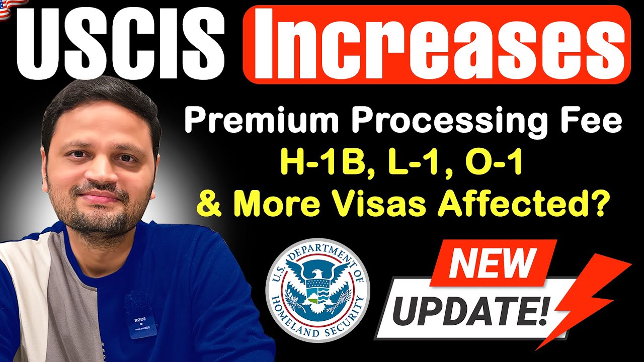 😱 Mar 2026-ல இருந்து NEW Premium Processing Fees - புது Fees எவ்வளவு?