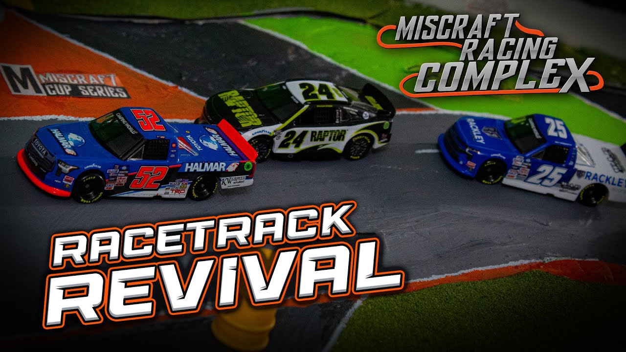 NASCAR Racetrack Rebuilt after 2022 Tornado // Miscraft Racing Complex Update