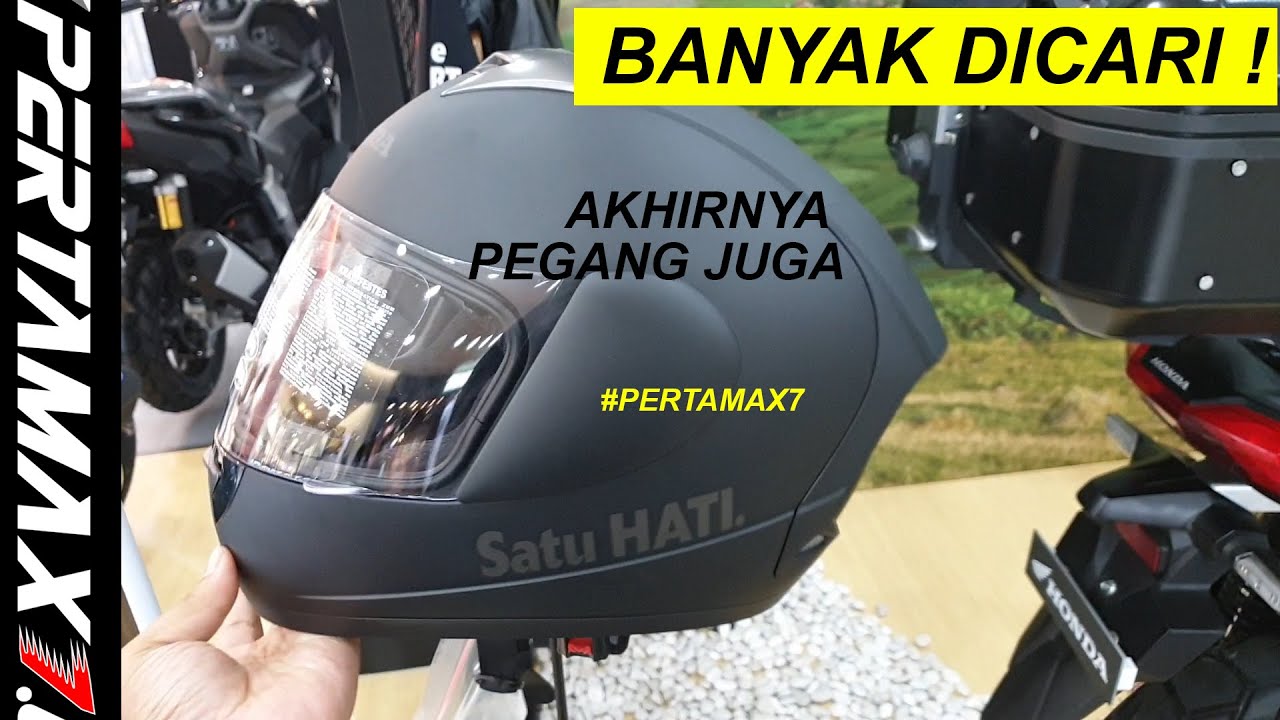 Review Helm Honda Black Mono Helmet Basis INK CL MAX Hitam Agresif  #INK #HONDA #CLMAX #blackmono