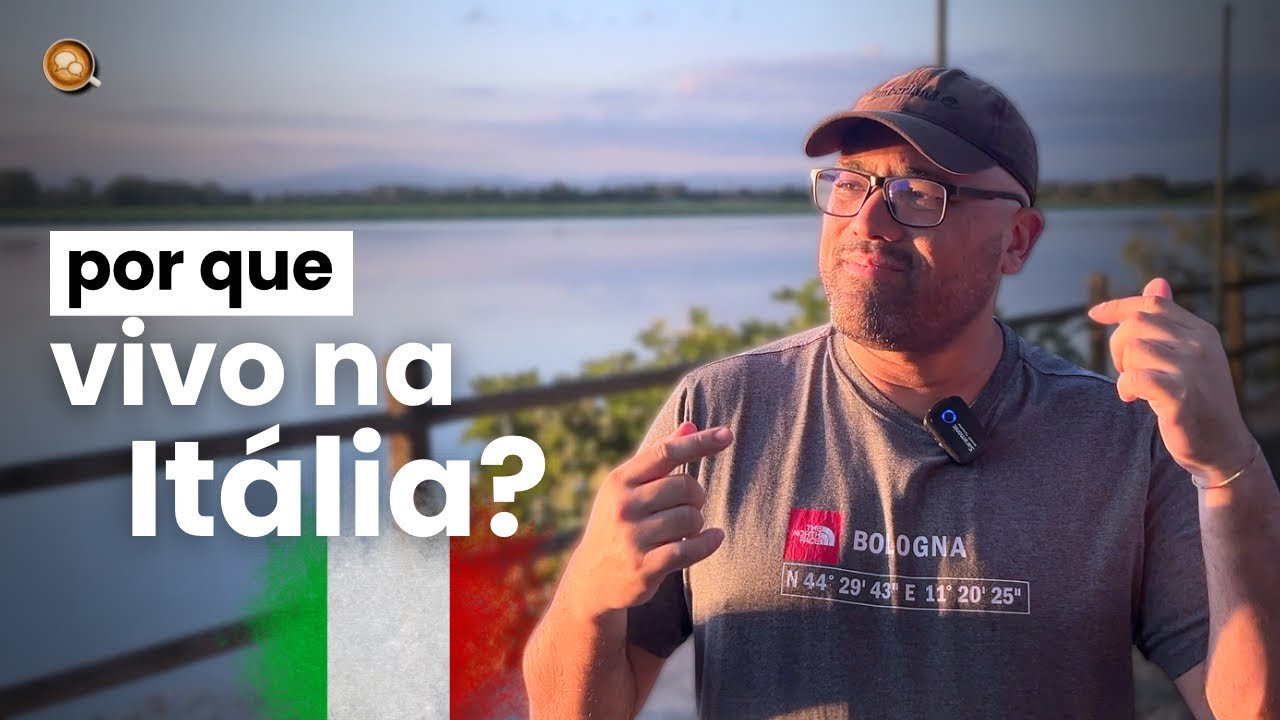 O que me fez escolher a ITÁLIA para viver ☕2 Cafés na Europa!