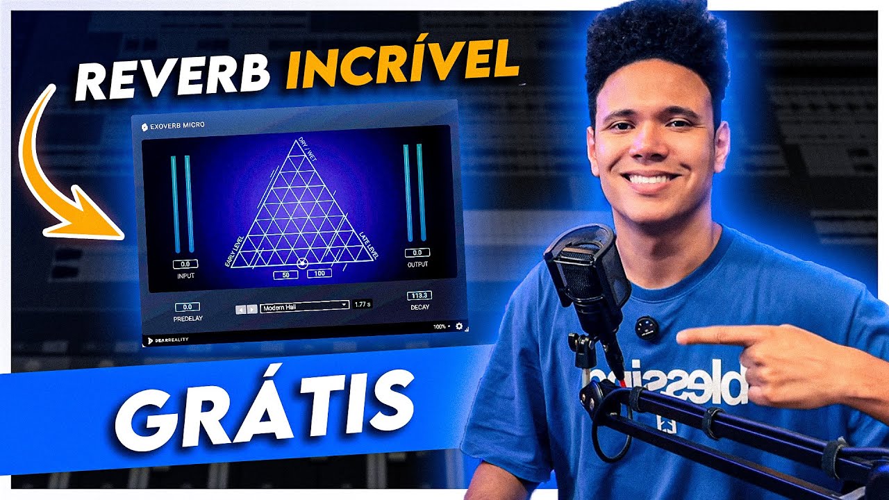 PLUGIN DE REVERB INCRÍVEL GRÁTIS - EXOVERB MICRO FREE