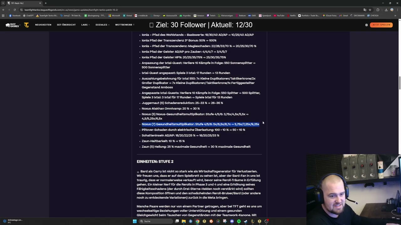 TFT Patch Day 16.2 | Neue Champions, Items & Meta erklärt! Live-Reaktion 