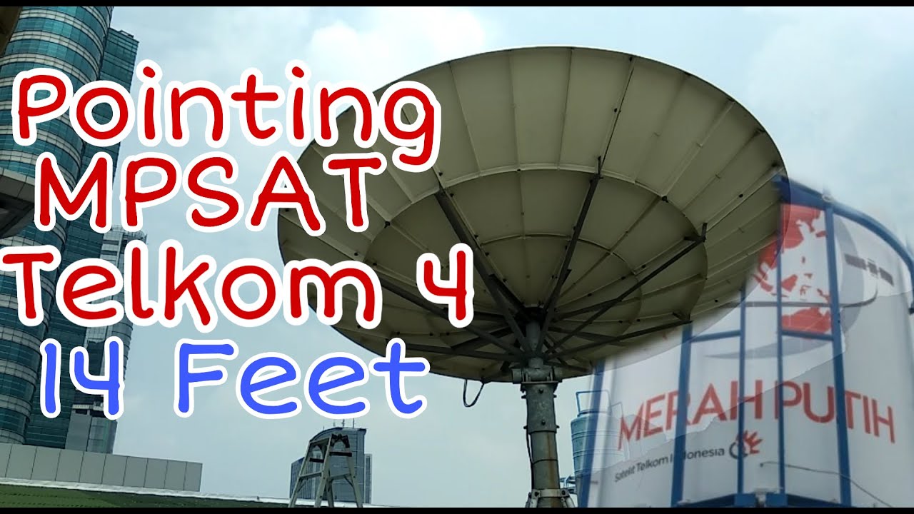 Pointing Dish solid ukuran 14 feet 4.5 meter