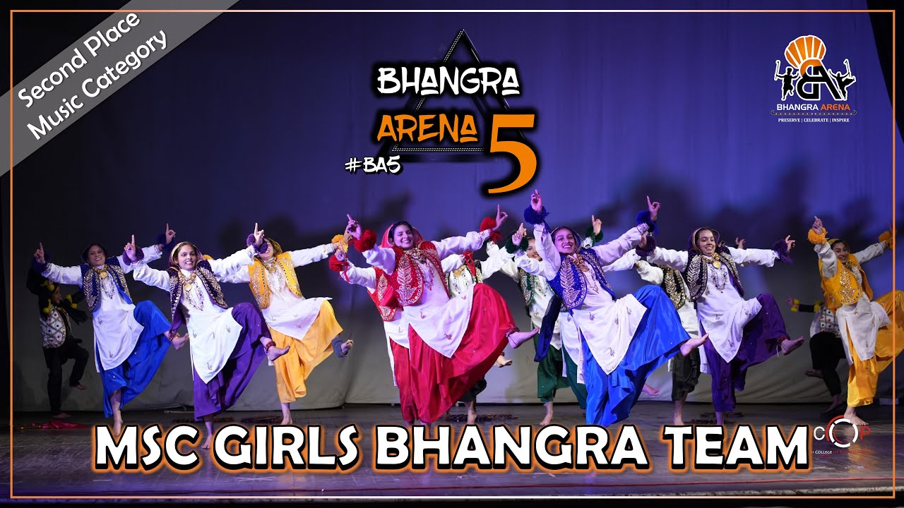 Mata Sundri College Girls Bhangra || Second Place || Music Category || Bhangra Arena 5 (2024)