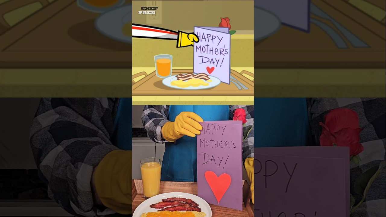 Leave Mom Speechless With Kick's Epic Breakfast Bash!💐 #shorts #mothersday #breakfast #disney