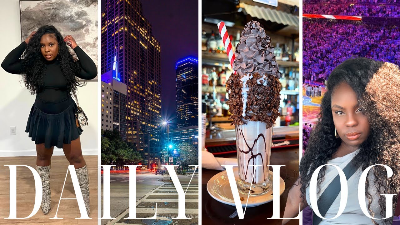 VLOG | 24 Hours in DALLAS | UNC Basketball, Crazy Milkshake, Family Roadtrip