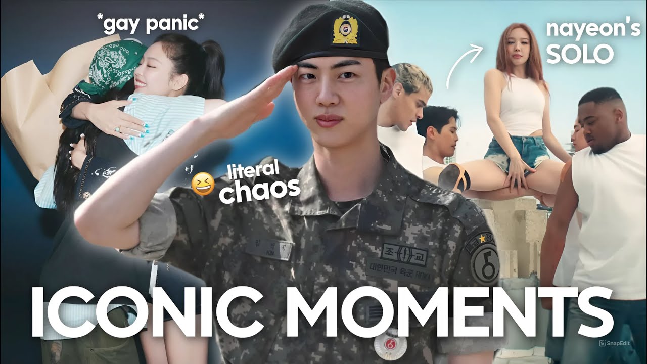 kpop idols being ICONIC in 2024