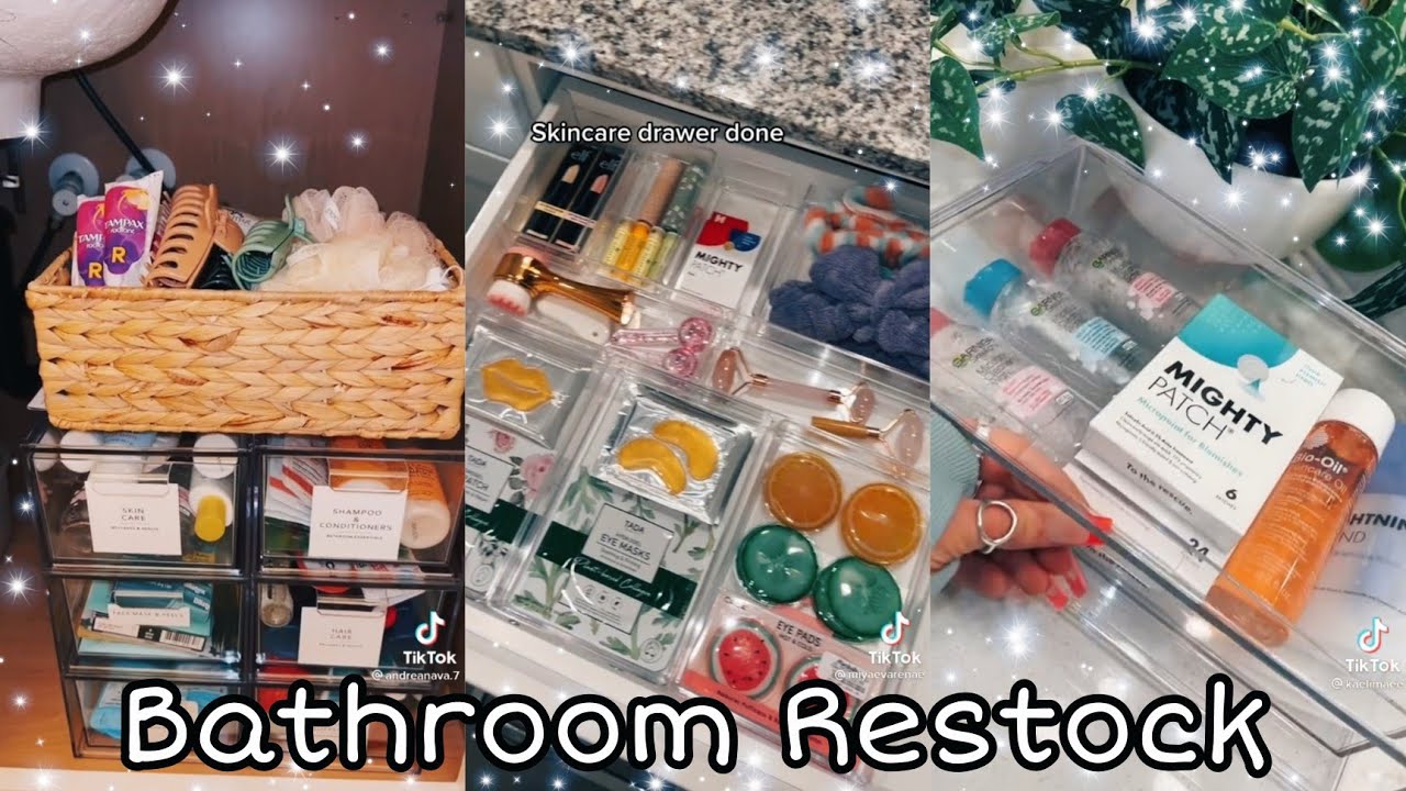 Bathroom Restocking ASMR