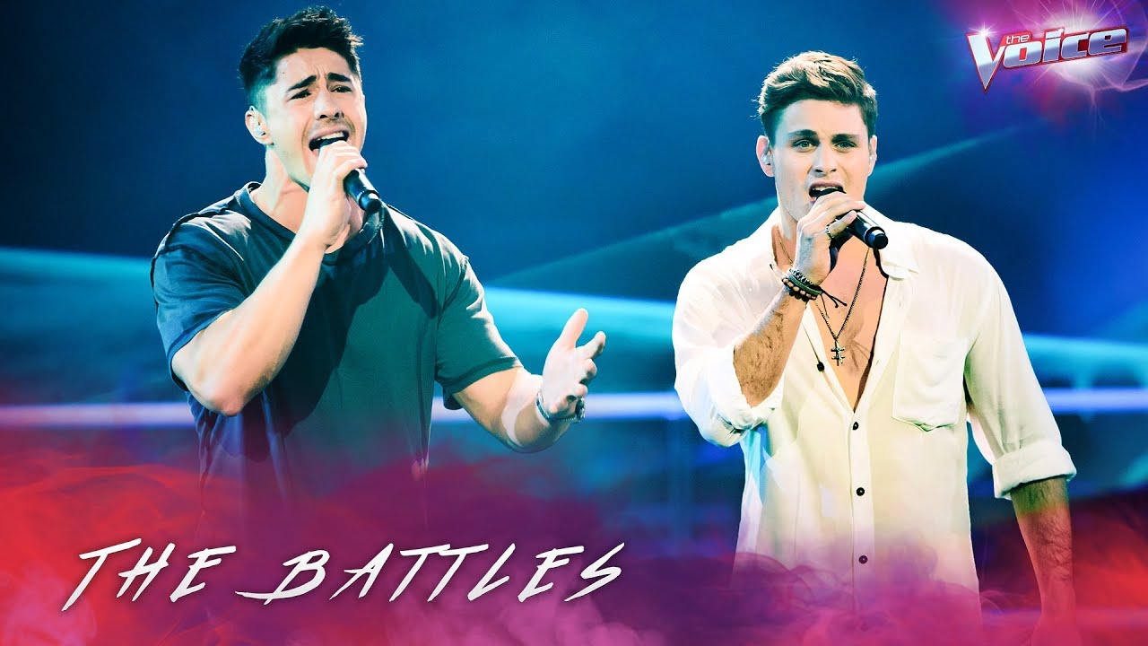 The Battles: Brock Ashby v Jackson Parfitt 'Waves' | The Voice Australia 2018