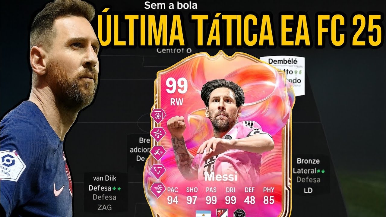 A ÚLTIMA TÁTICA do EA FC 25 (4-2-1-3) antes do EA FC 26 | Última WL!