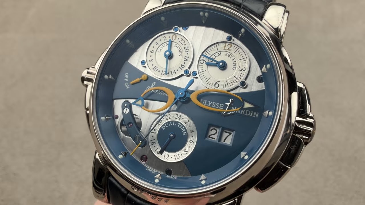Обзор часов Ulysse Nardin Sonata Cathedral Dual Time Alarm 670-88/213.