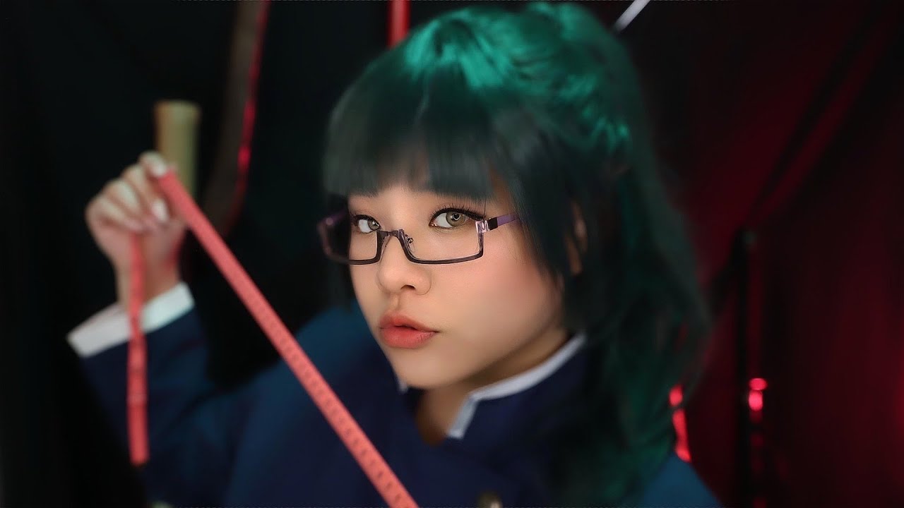 Jujutsu Kaisen ASMR | Maki Helps You Pick a Cursed Weapon! BUT YOU ARE SUPER NEARSIGHTED?!