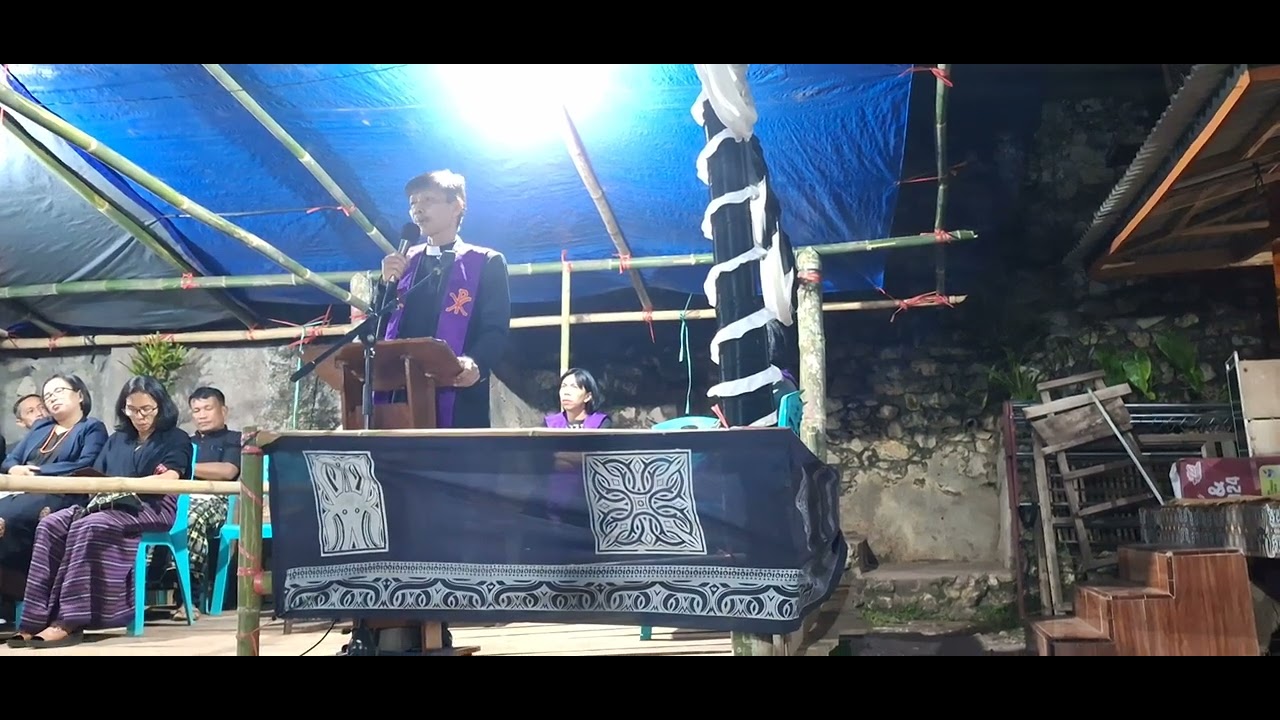 Khotbah Pdt. Elvis Saladan, S.Th. pada ibadah penghiburan alm. Titus Tanbaru, S.Th, Rabu, 21/2/2024