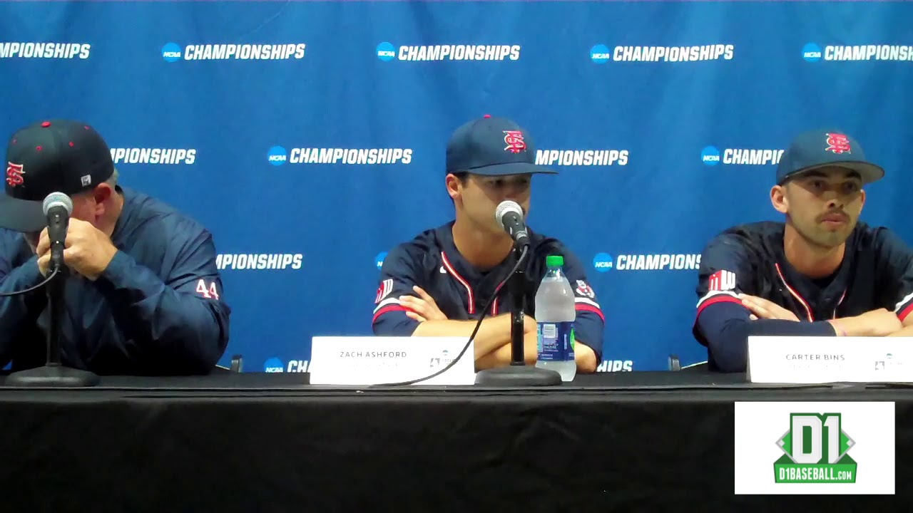 Fresno State talks after season ends in Stanford Regional championship