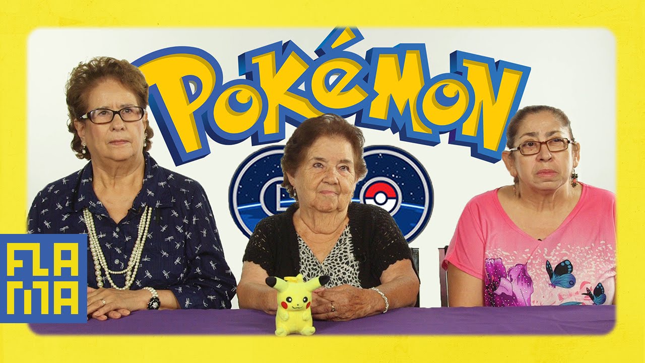 Abuelas Try Pokemon GO For The First Time