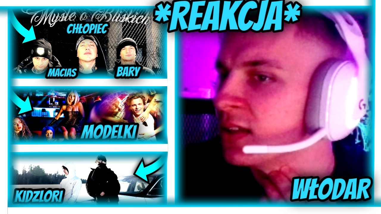 WŁODAR | Reakcja Na Chłopiec, Macias, Bary / MODELKI / kidzlori