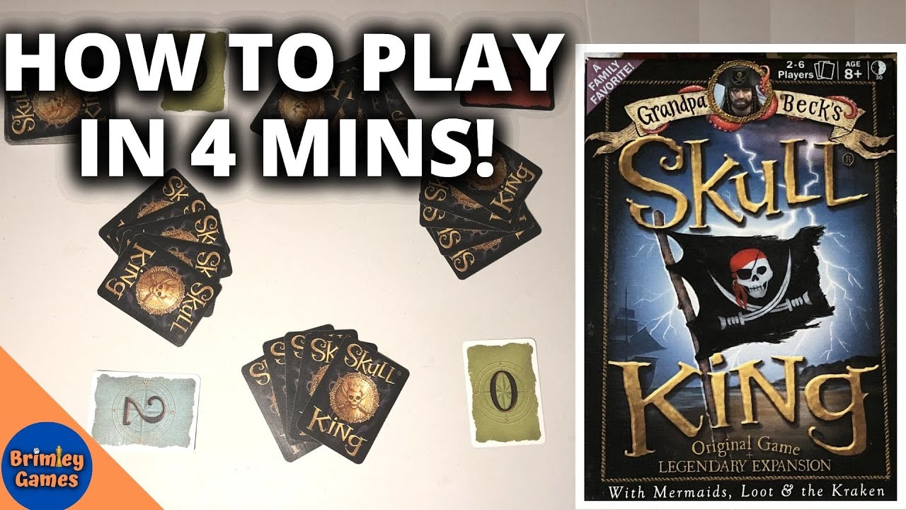 How to Play Skull King in UNDER 4 MINUTES!!!!