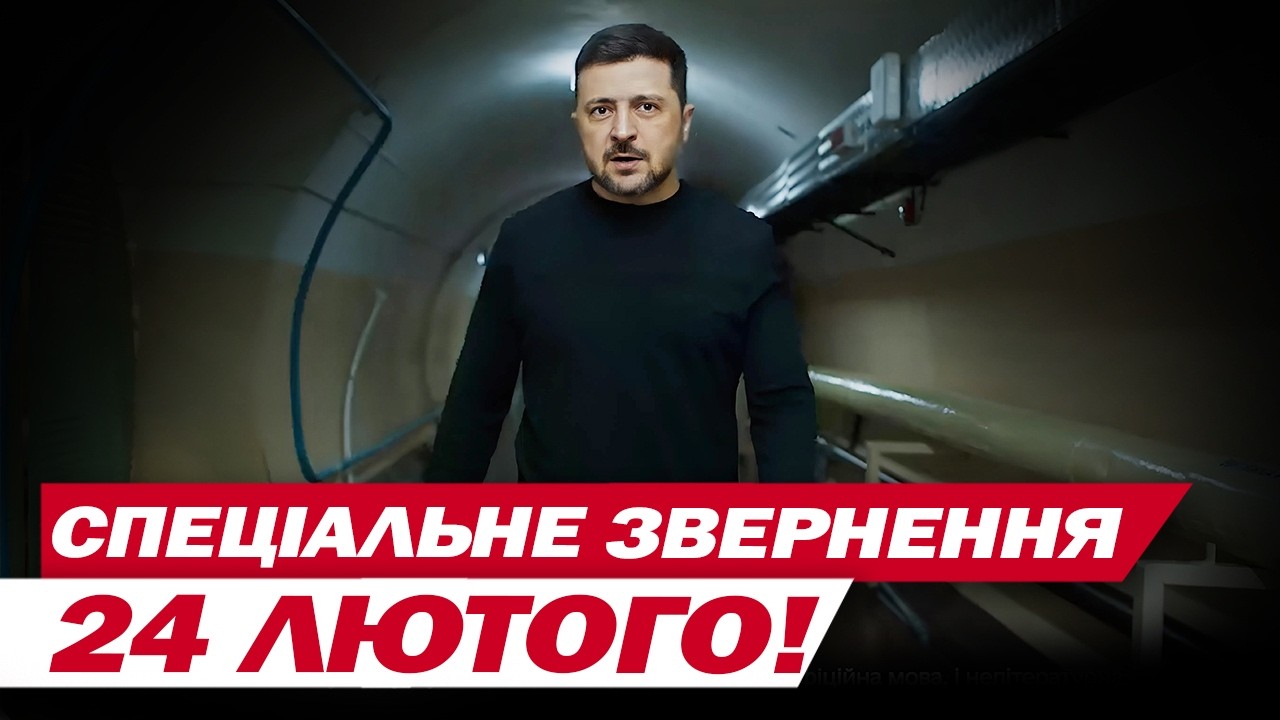 ТУТ Я СКАЗАВ: “Мені треба ЗБРОЯ, а не ТАКСІ”! Зеленський УПЕРШЕ ПОКАЗАВ БУНКЕР! Звернення 24.02!