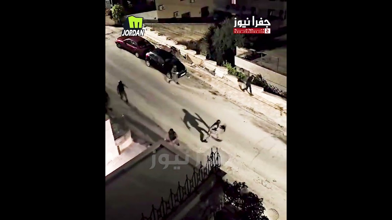 الدرك يطارد مثيري الشغب و يلقي القبض عليهم بمحيط الرابية