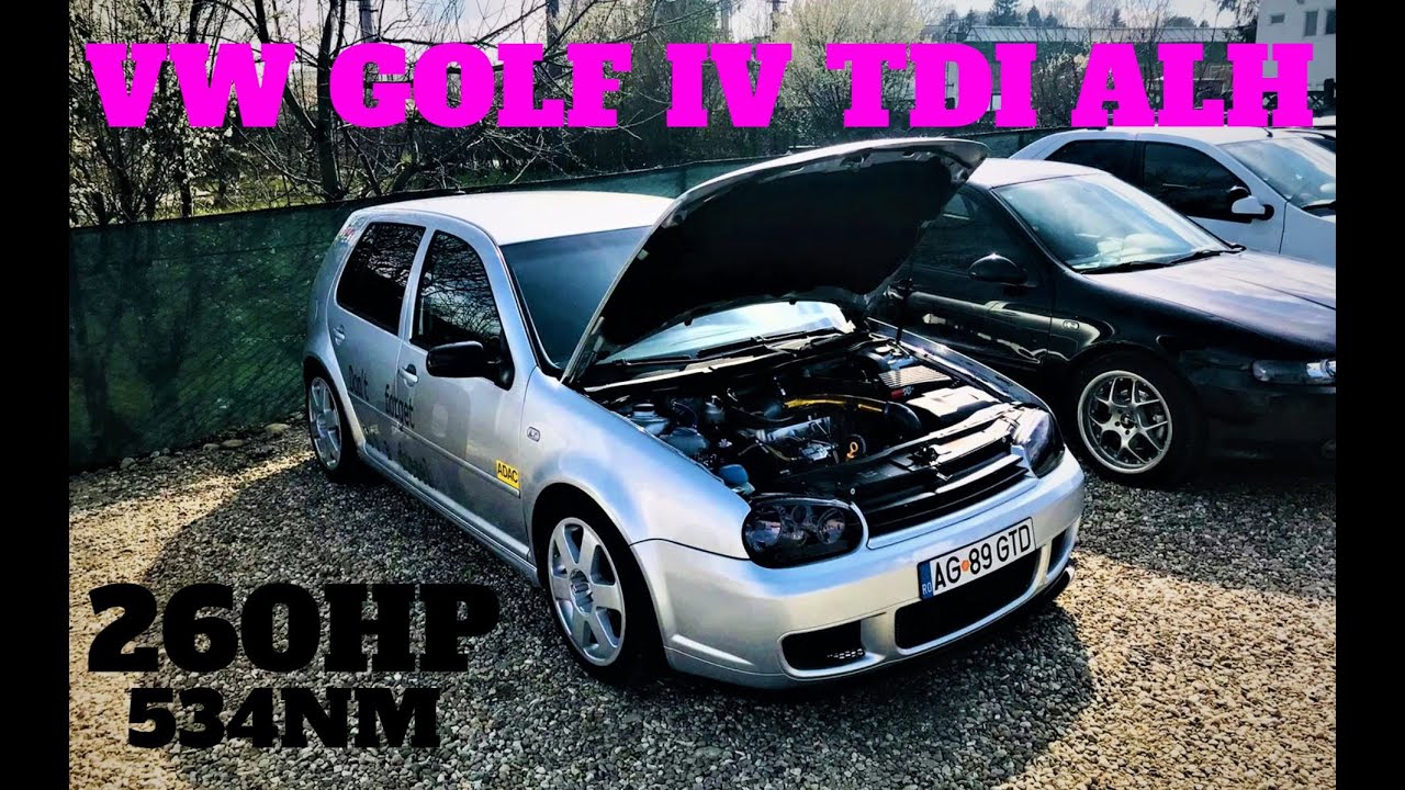 PROJECT VW GOLF IV TDI ALH STOCK 90HP - TUNING 260HP 534NM @ DIESEL STREET -TDI PERFORMANCE|VORY TDI